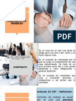 Contrato de Trabajo, Elementos, Presunción, Concurrencia y Coexistencia  (1).pptx