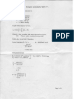 Knee Point Voltage Calculation