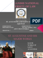 Insights Into Major Works and Life of St. Augustine