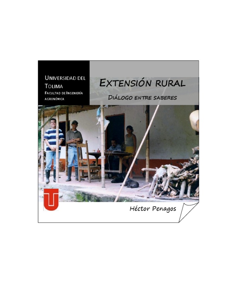 Extensión Rural Diálogo Entre Saberes | PDF | Área rural | Desarrollo ...