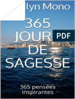 365 Jours de Sagesse 365 Pens Es Inspirantes French Edition