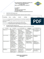 Illana Bay Integrated Computer College Inc. Basic Education Department 1 Long Test Media and Information Literacy General Directions