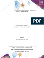 Paso 1 - CONTEXTUALIZACIÓN LA ACCIÓN Y LA ÉTICA DEL DOCENTE INVESTIGADOR - LEURIBARCO