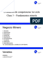 Clase 3 - Evaluación de competencias