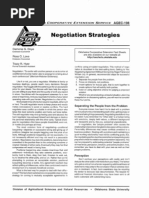 Negotiation Strat, Eg Ies: Damona G. Doye