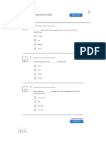 Transition Meaning Practice Quiz PDF