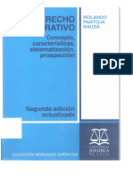 El Derecho Administrativo - Rolando Pantoja Bauzá