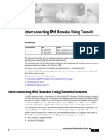 [Cisco.com] - 2003 - Interconnecting IPv6 Domains Using Tunnels
