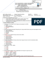 Soal Gambat Teknik Manufaktur Kelas XI PAS 2