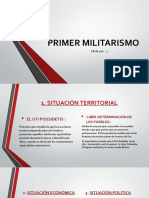 Primer Militarismo PDF