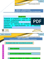 Unidad 1 Principios y Conceptos Fundamentales de La Mecanica PDF