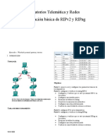 Configuración Básica de RIPv2 y RIPng22