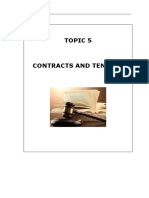 Topic 5 - Contracts and Tenders20216