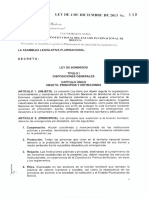 Ley de Bomberos PDF
