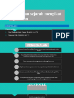 Pengertian Sejarah Mengikut Sejarawan