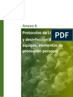 Anexo 6 Protocolos bioseguridad de limpieza y desinfección de áreas, equipos y EPP.pdf