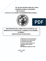 Tesis -RECUPERACION DEL COBRE POR FLOTACIÓN DE LOS MINERALES SULFURADOS DEL YACIMIENTO SULFUBAMBAAPURIMAC.pdf