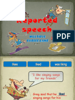 Reported Speech Fun Activities