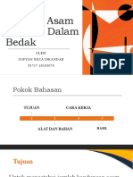 Analisis Asam Salisilat Dalam Bedak