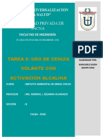 Tarea 6 - Uso de Ceniza Volante Con Activación Alcalina