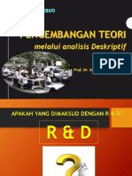 MATERI 6 PENGEMBANGAN TEORI Melalui Analisis Deskriptif