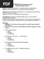 SimileMetaphorPersonification Review Worksheet.docx