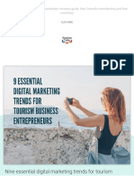 Nine Essential Digital Marketing Trends For Tourism Business Entrepreneurs