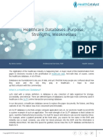 Healthcare Databases Purpose Strengths Weaknesses PDF