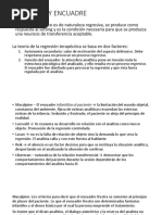 Regresión Como Proceso Curativo