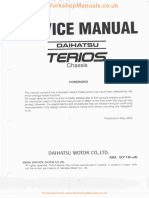 Daihatsu Terios 2000-2006 Chassis Foreword PDF