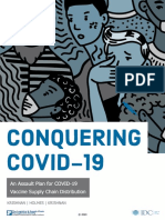 Conquering COVID19 - An assault plan for COVID-19 vaccine supply chain distribution 