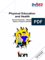 Signed Off - Physical Education11 - q1 - m1 - Nature of Sports Activities - v3