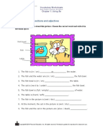 Worksheet 6.: Prepositions and Adjectives