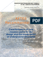 Caracterisation of Rock Masses Useful For The Design and The Construction of Underground Structures PDF