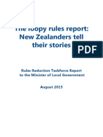 The Loopy Rules Report: New Zealanders Tell Their Stories