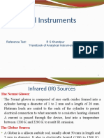 Analytical Instruments: Reference Text: R S Khandpur "Handbook of Analytical Instrumentation"