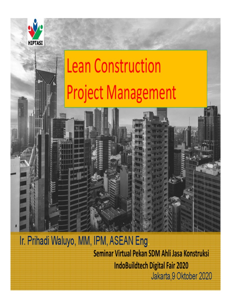 Lean Construction Project Management Overview | PDF | Lean ...