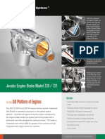 DD Platform of Engines: Jacobs Engine Brake Model 720 / 721