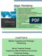 Chap006 - Market Targeting and Strategic Positioning