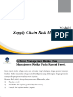 Modul 6. Supply Chain Risk Management