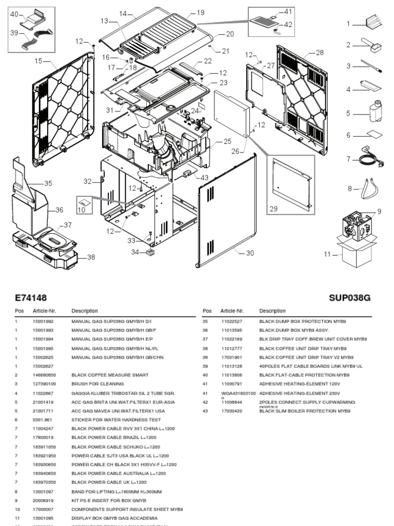 Gaggia Accademia Parts Diagram Download Free PDF Pump Valve
