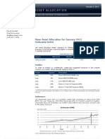 Saxo Asset Allocation For January 2011