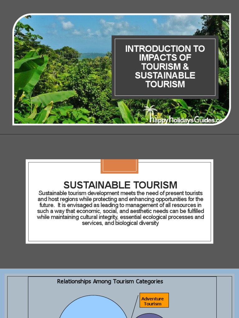 Impacts of Sustainable Tourism | PDF | Tourism | Sustainability