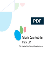 Tutorial Download Dan Instal OBS PDF