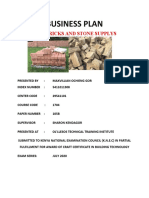 BUSINESS PLAN Bricks and Stone Supply (Repaired) Max