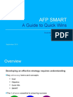 A Guide To Quick Wins: Afp Smart