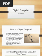 Digital Footprints: By: Alex Sato