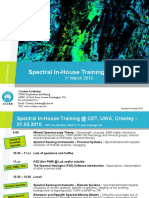 Spectral In-House Training at CET: 1 March 2010