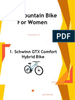 Best Mountain Bike For Women 1
