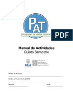 Manual Actividades 5° Semestre - 062019